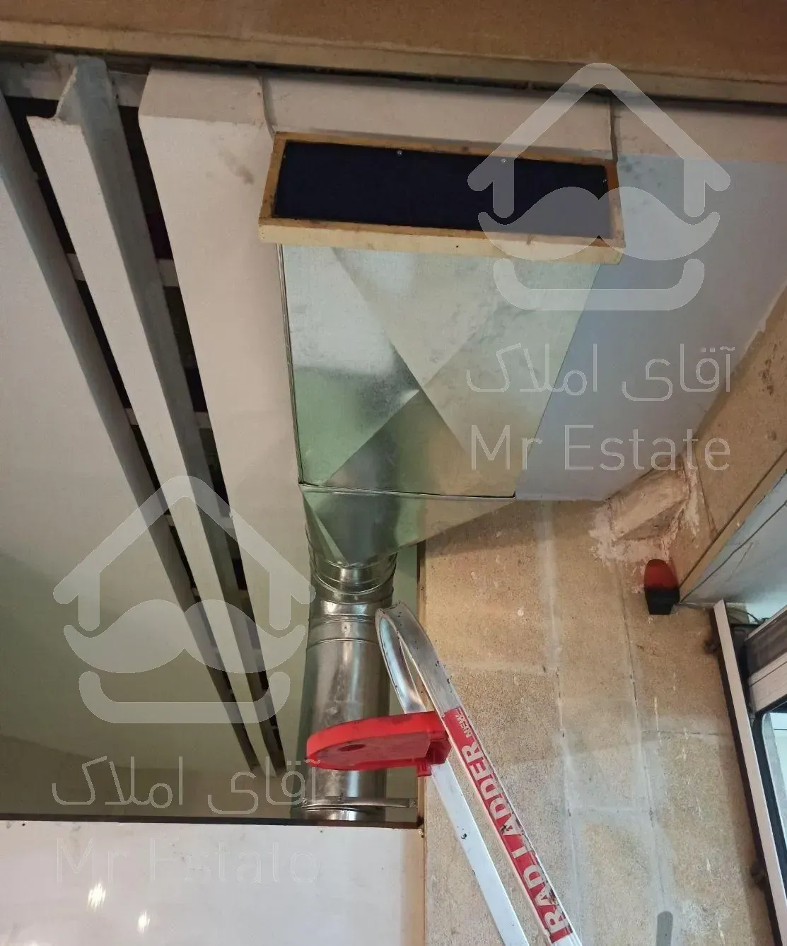 کانال سازی هود صنعتی دریچه نتظیم هوا فلاشینگ