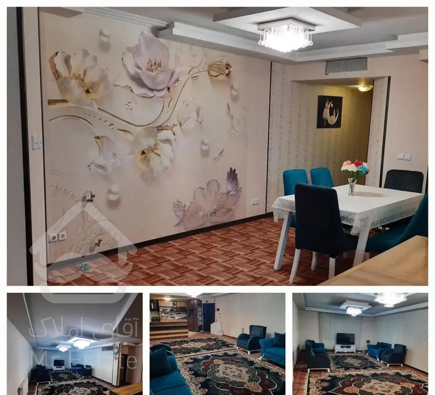 رهن واجاره آپارتمان سه خوابه۱۷۰ متری