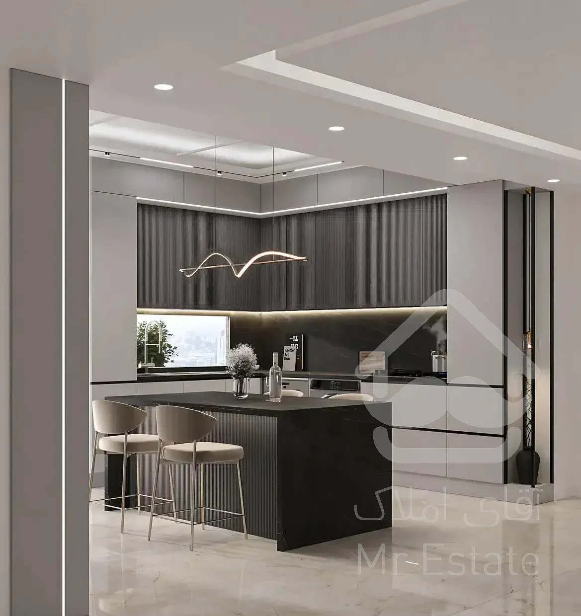 ۱۳۰ متر/صفرشرکتی/مجموعه کم واحد