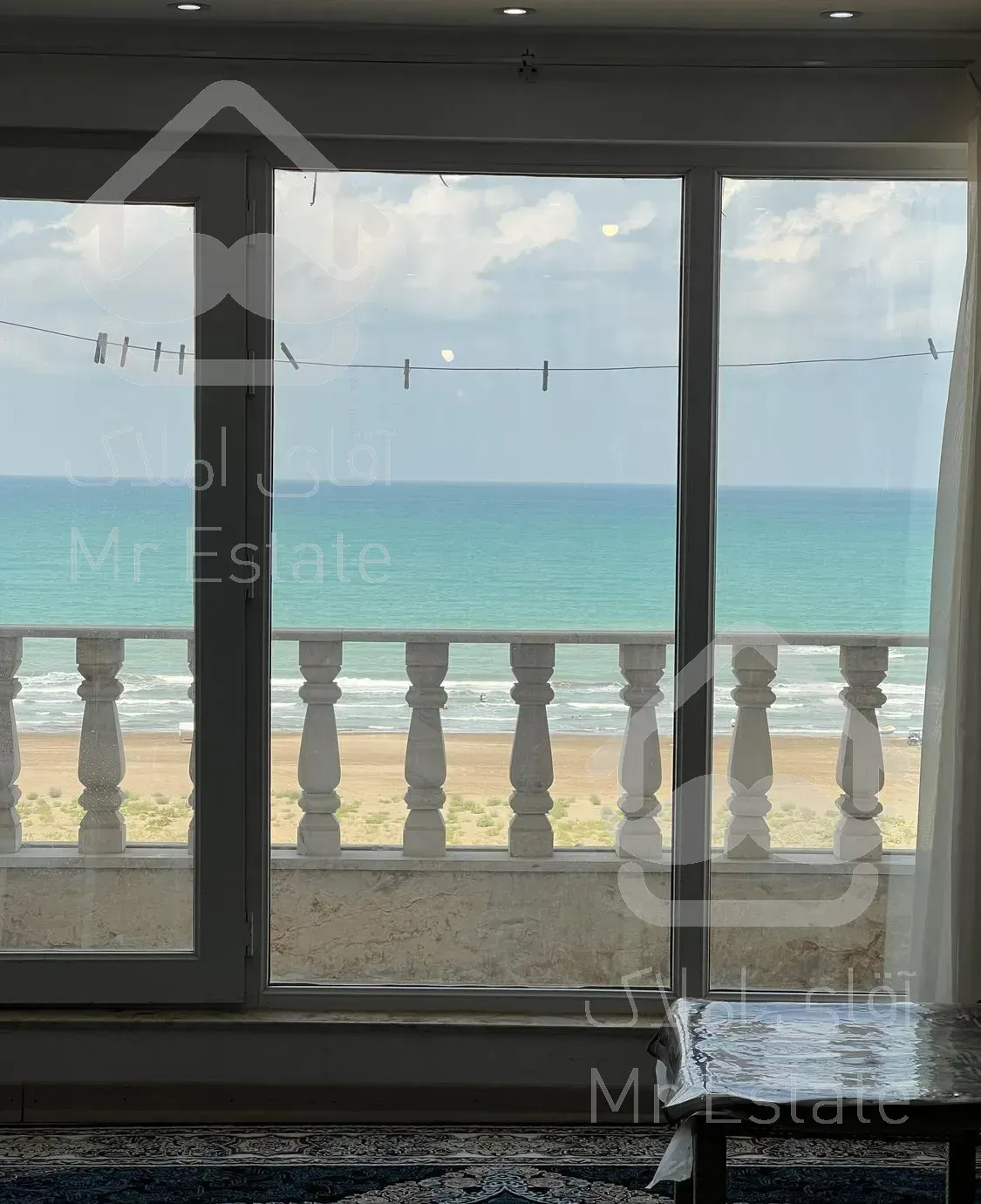 ویو ابدی به دریا در آپاتمان ۱۱۲ متری ساحلی