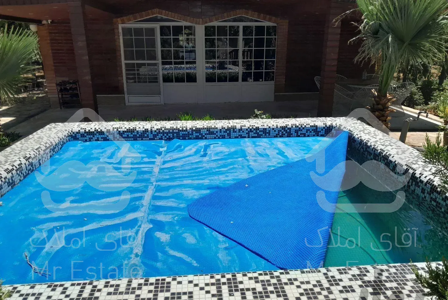 بنایی صفرتاصد باغ ویلا.ودیوارکشی استخر