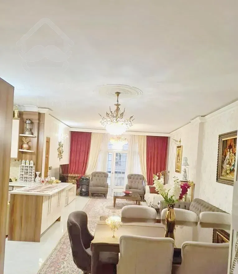 آپارتمان ۸۸متری ۲ خوابه فول امکانات سالن پرده خور