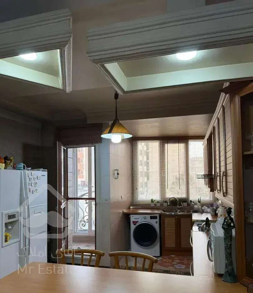 ۱۲۵متر/۲خ/فضا سازی عالی/بدون پرتی/سکونت چند ساله