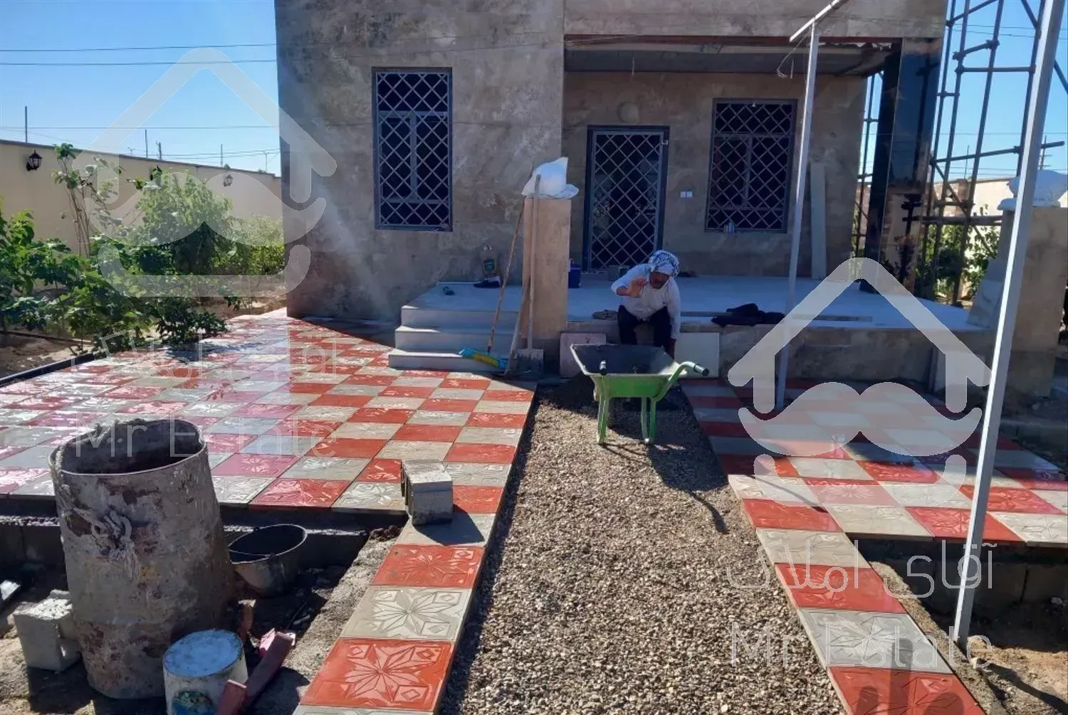 جدول و کفپوش کاری اجرا