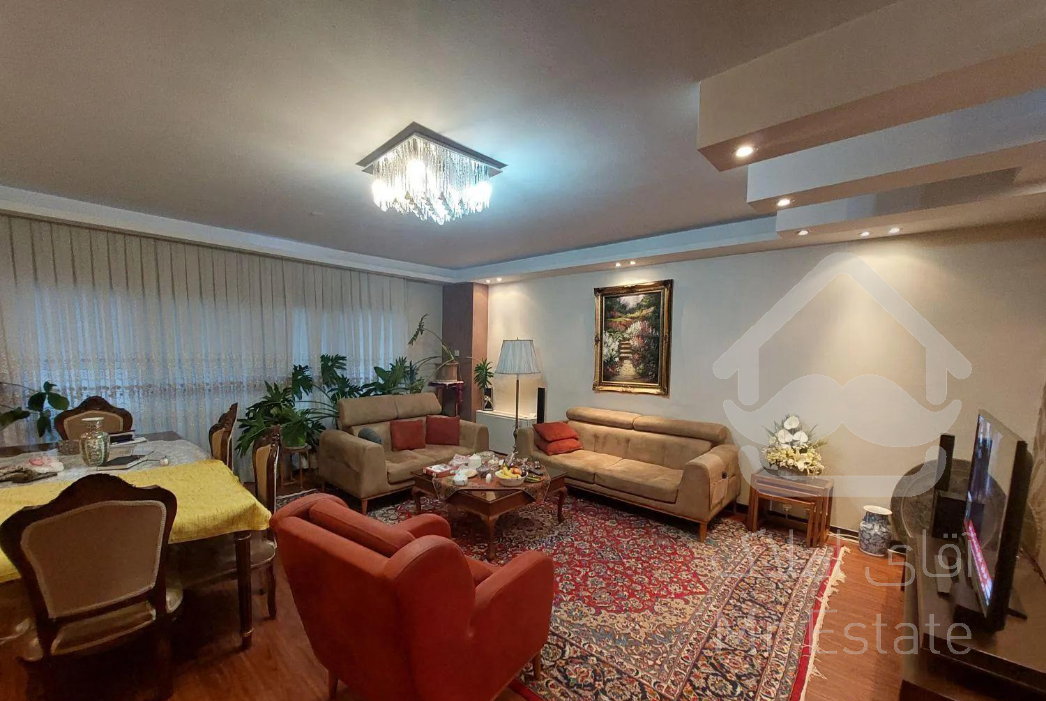 واحد اپارتمان 2 خوابه در برج باغ شهرک امید