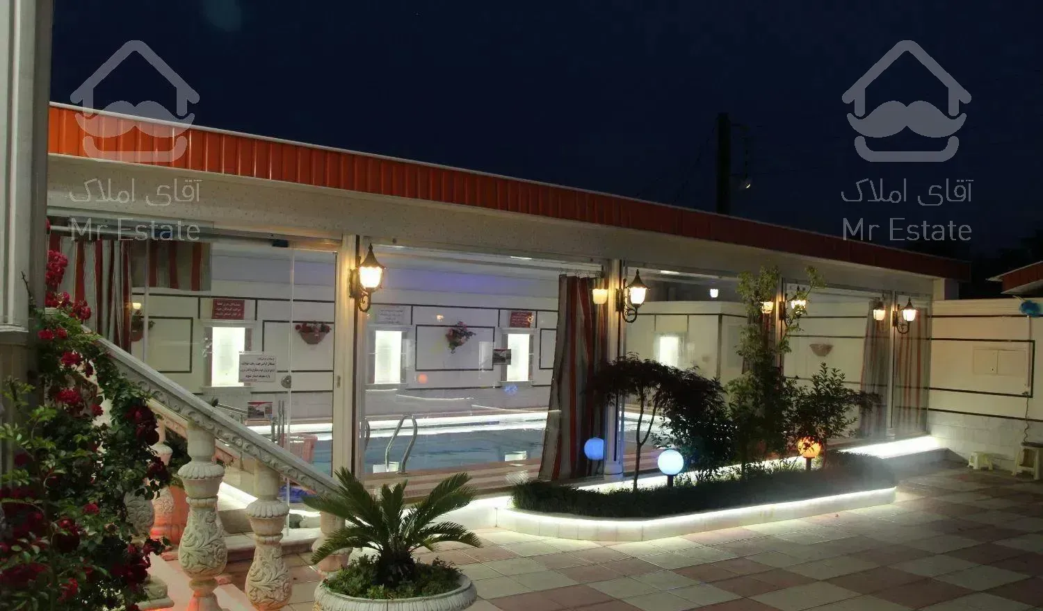 ویلای ساحلی با استخر سرپوشیده آبگرم و بیلیارد