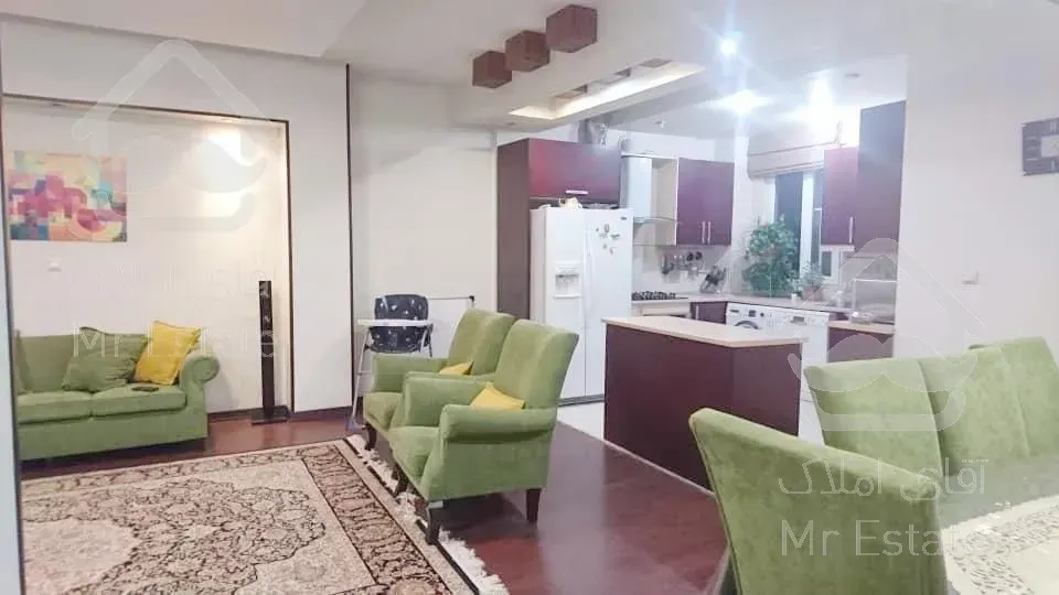 91متر دو خواب طبقه پنجم. ازگل