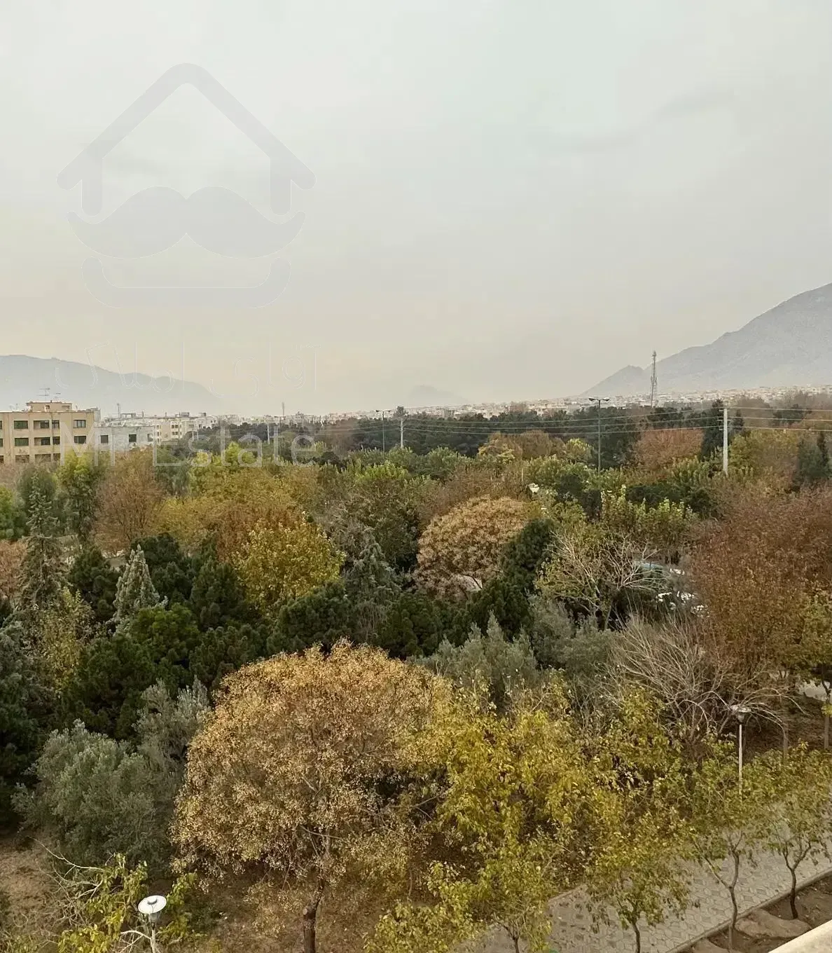 دو خواب شیک سالن بزرگ شرقی غربی ویو پارک سپاهانشهر