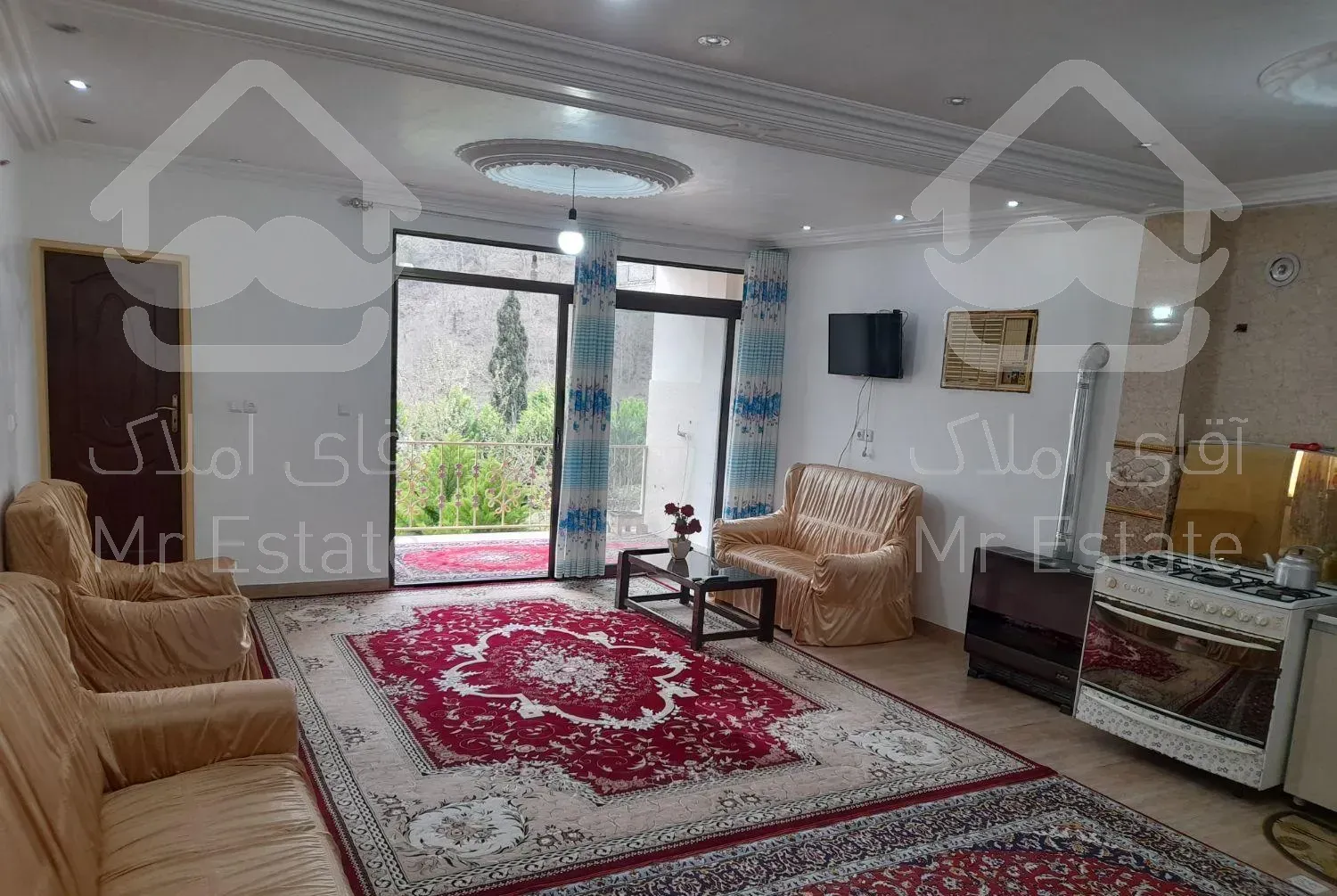 اجاره واحد جنگلی کوهپایه ای یکخوابه با منظره