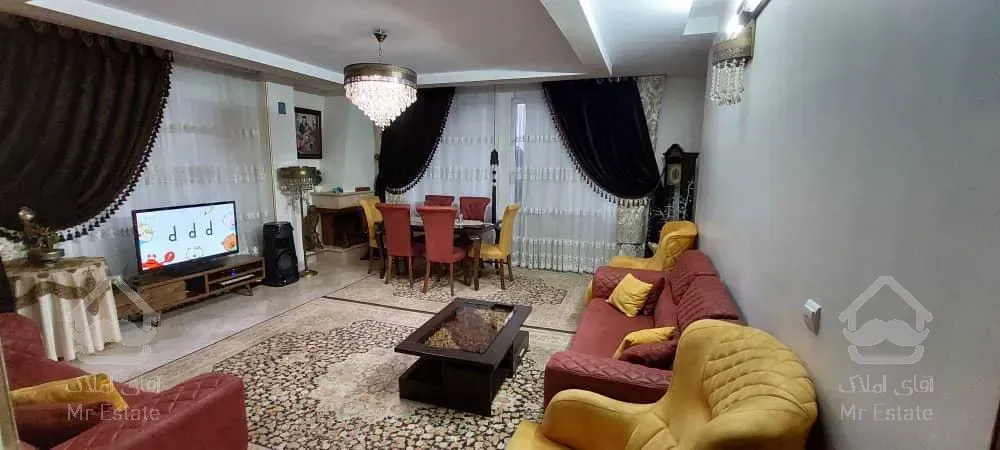 85متر/2خواب/سالن پرده خور/سندتک برگ/برجنگل