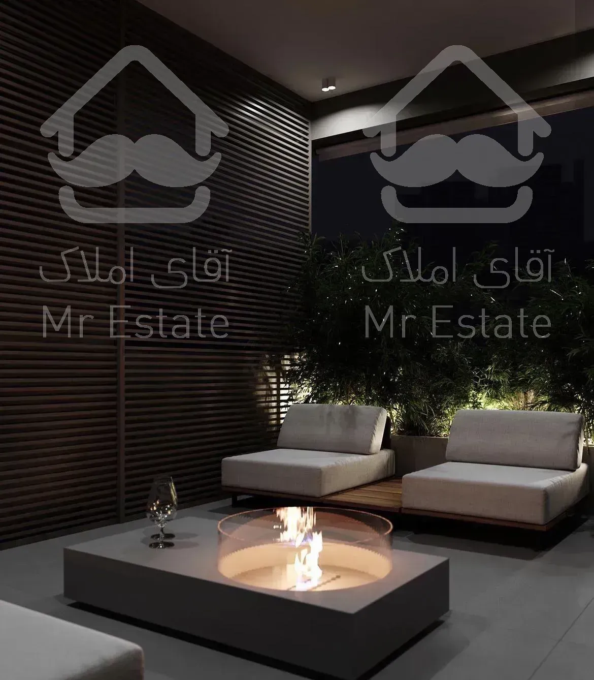 قصرالدشت/۳۵۰متر/۴خوابه/ویو‌مشجر/مشاعات