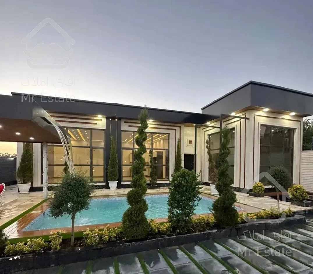 ویلا باغ فلت مدرن استخردار ۴۰۰متر سند تک‌برگ