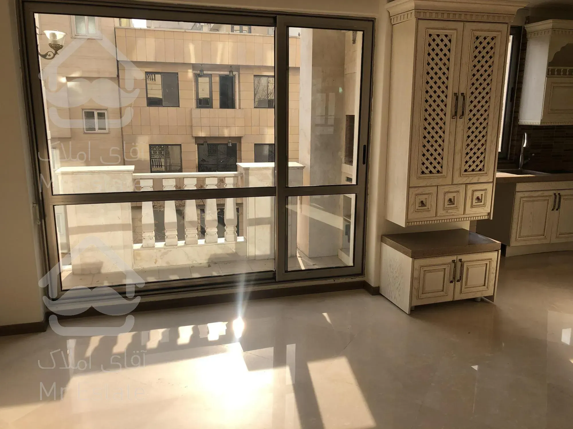 رهن و اجاره آپارتمان ۲۳۰ متری ۳ خوابه در اقدسیه