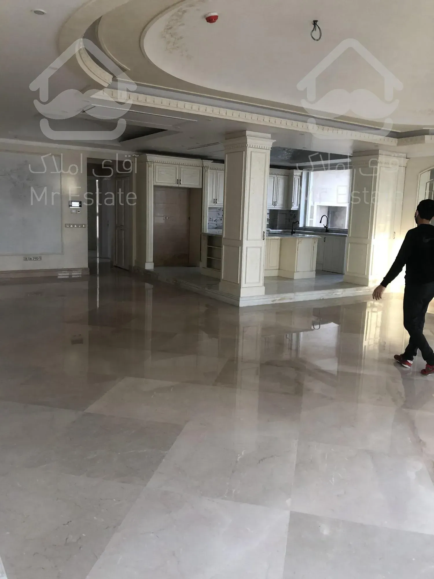 رهن و اجاره آپارتمان ۲۵۰ متری ۳ خوابه در اقدسیه