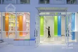 سه دهنه مغازه با آپارتمان با خانه مسکونی بالای ملک