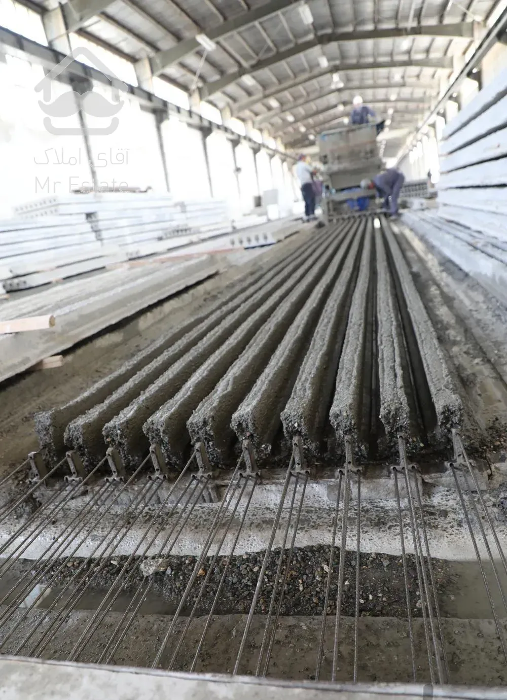 تیرچه ،بتن آماده،سقف وپل آماده استاندارد