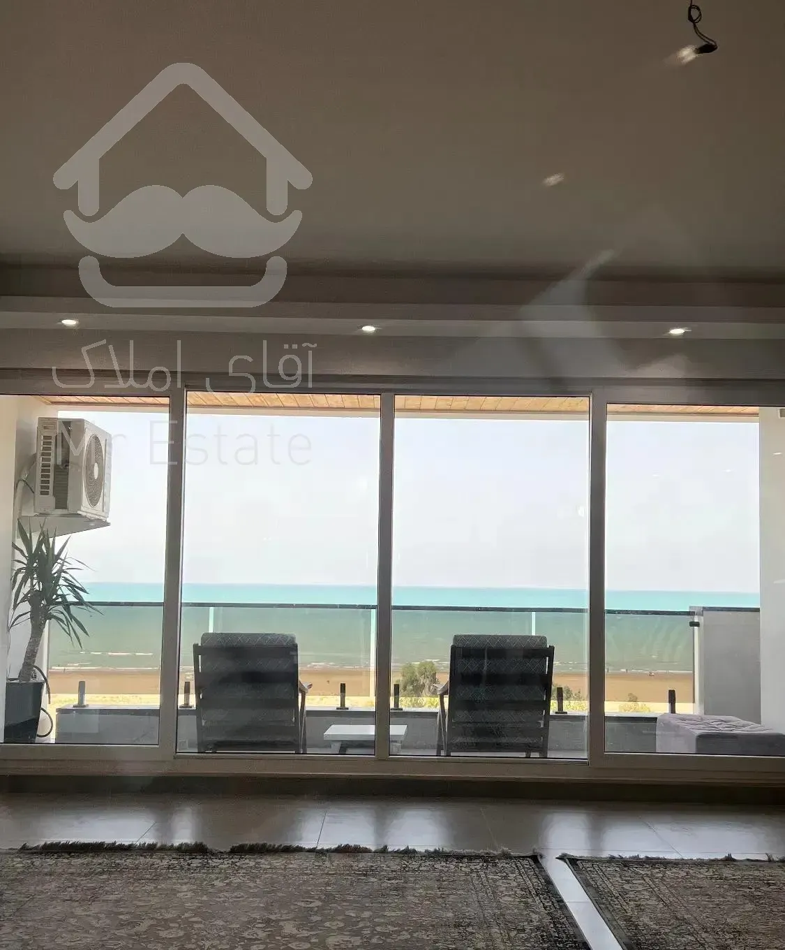 آپارتمان ویو ابدی دریا ۱۵۰متری خوش ساخت طبقات بالا