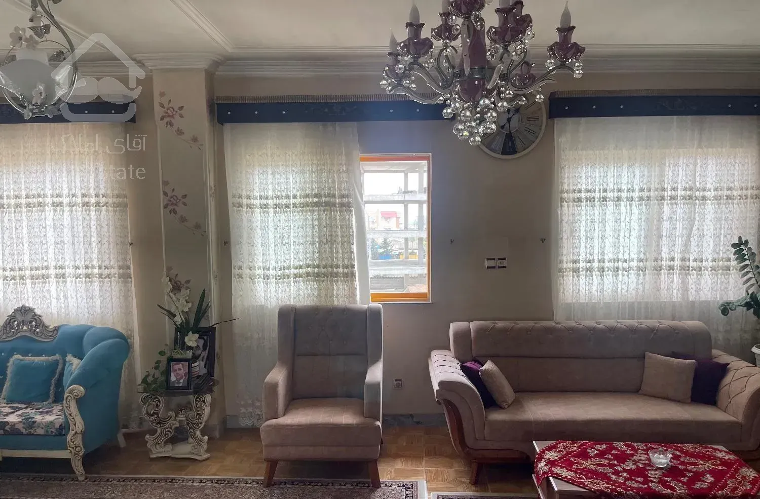 آپارتمان ۱۱۴ متری بسیار خوش نقشه ۳ کله