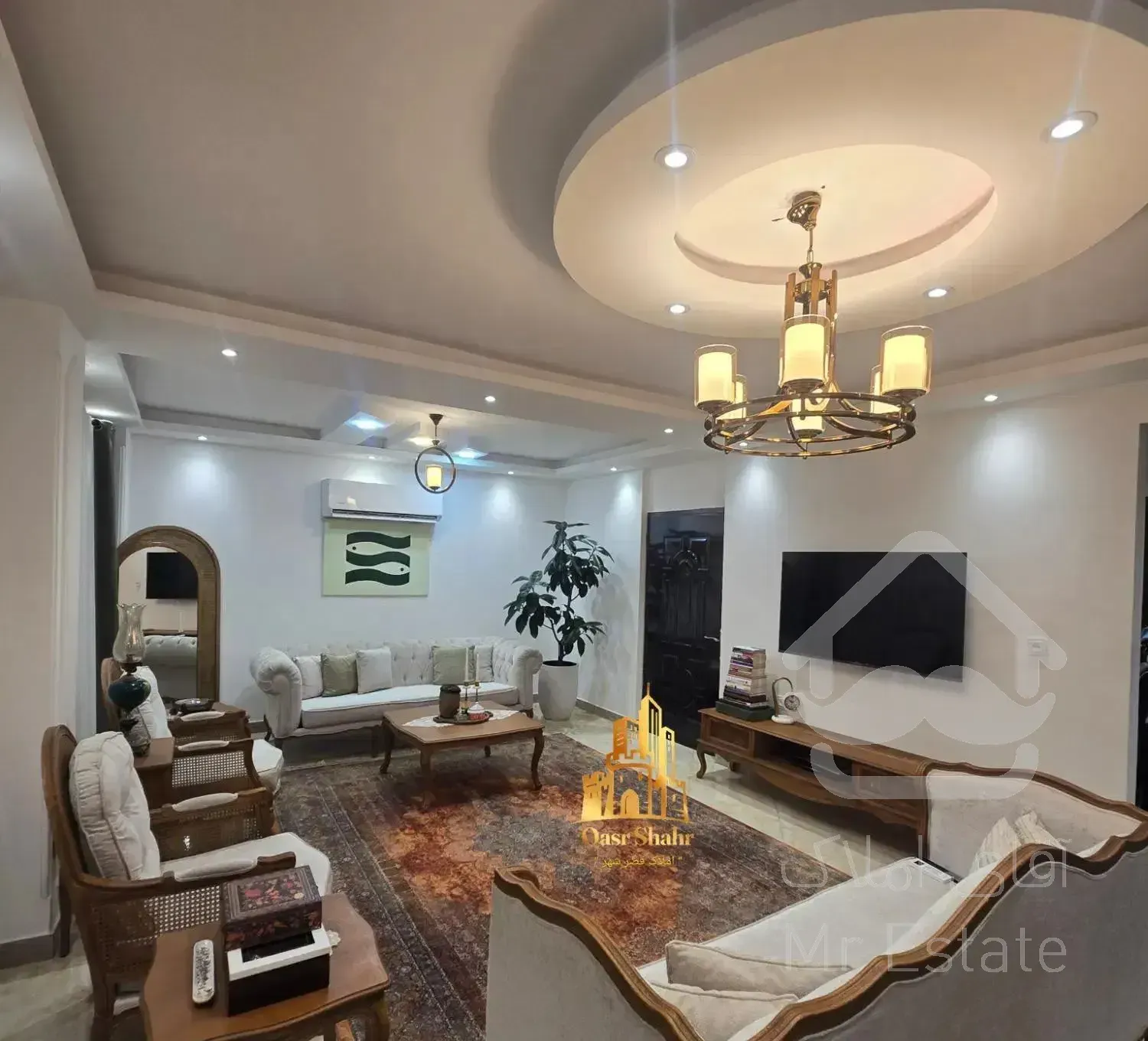 املاک قصرشهر // آپارتمان ۹۳ متری // ط اول تک واحدی