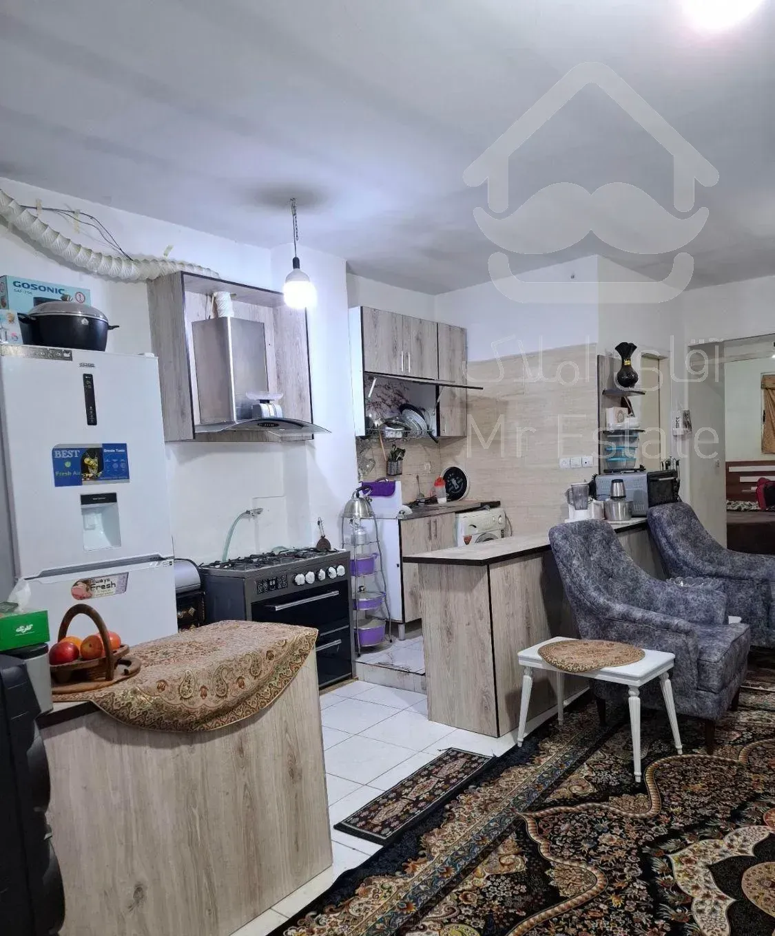 اجاره ۶۰ متری ۱ خوابه طبقه ۳ در حسن‌آبادفشافویه