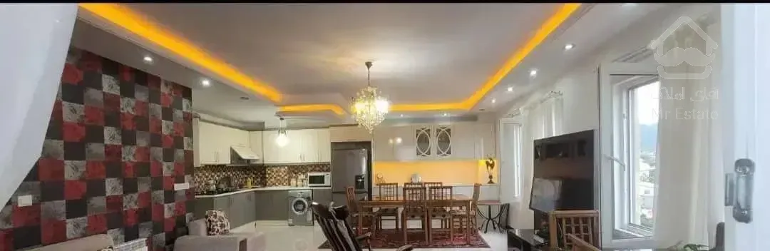 آپارتمان ۱۰۰متری فرنیش طبقه ۴ ویو بی نظیر