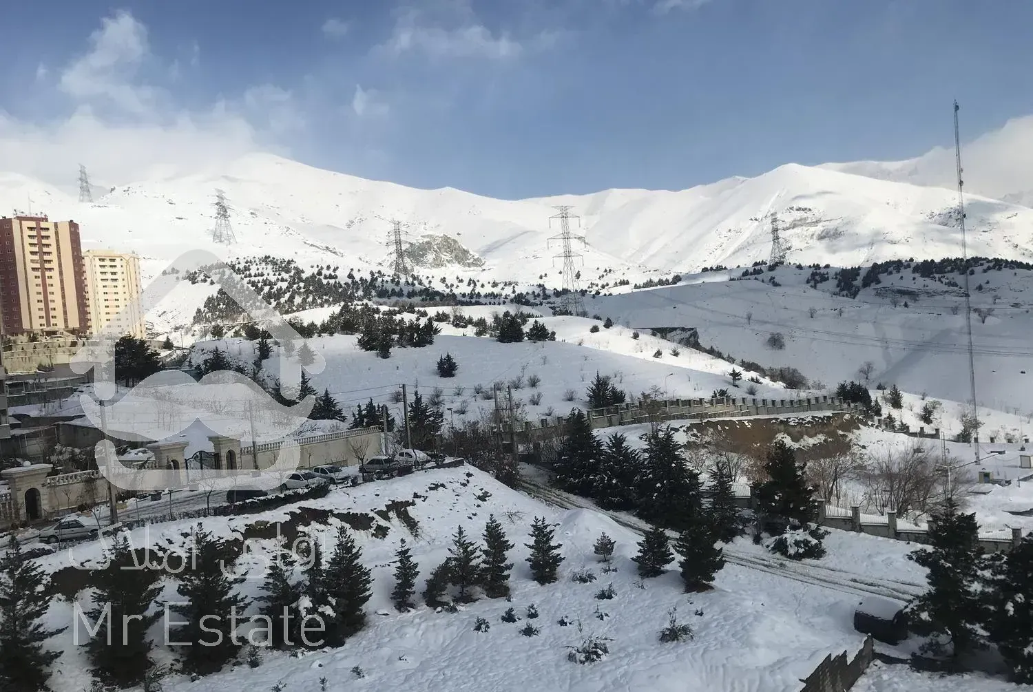 115متر بام تهران ویو ابدی سعادت آباد