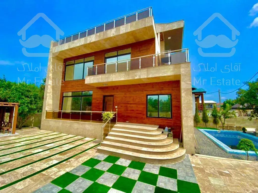 فروش و یا معاوضه ویلا تریبلکس بسیار شیک در شمال با آپارتمان در تهران