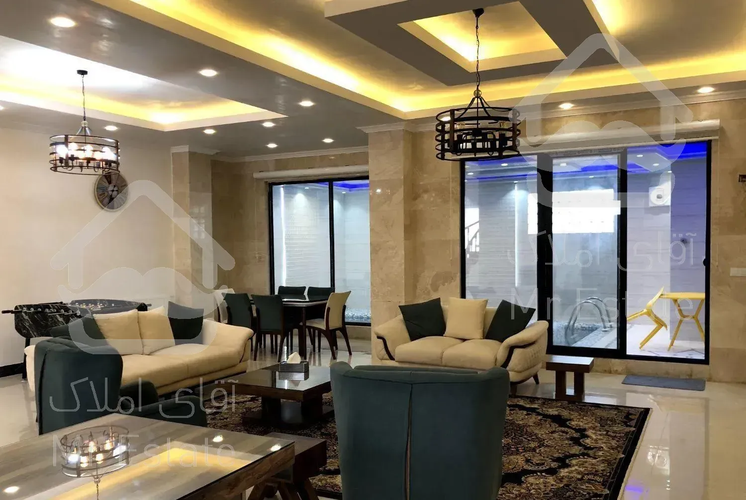 ویلا تریبلکس استخر دار در مجتمع زیبای یاس