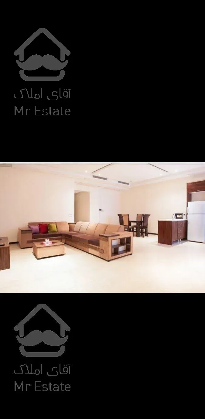 آپارتمان جردن ۹۵ متر ۲ خواب مبله کامل