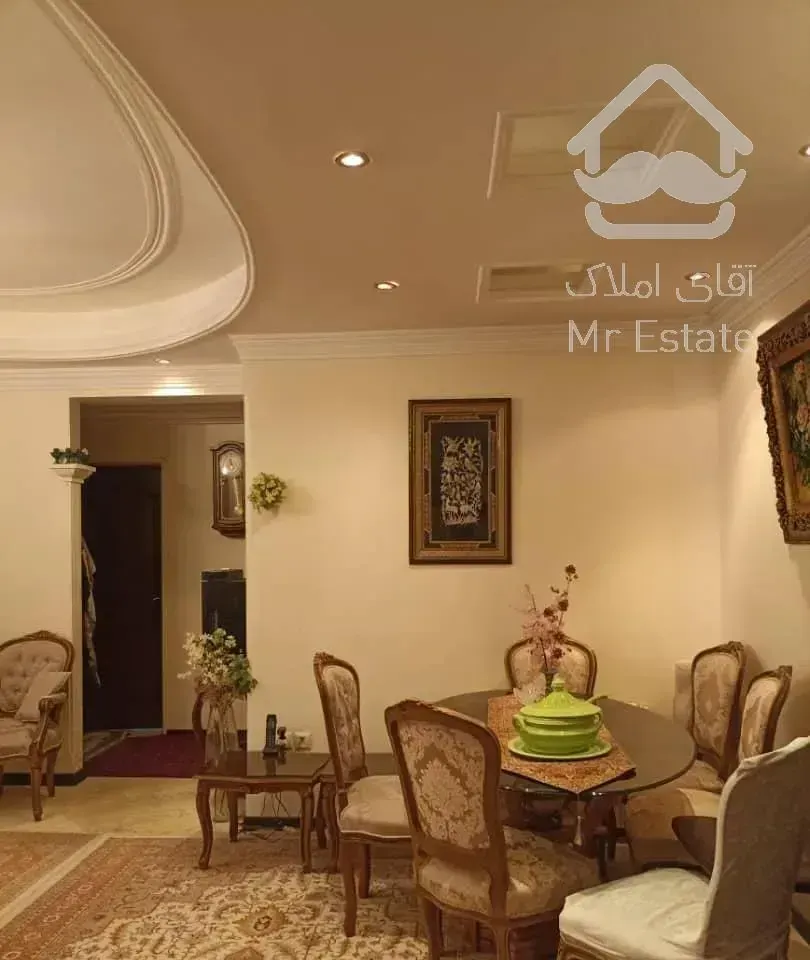 شریعتی قبا / 82متر2خواب/بالکن 3 جهت نور 8ساله