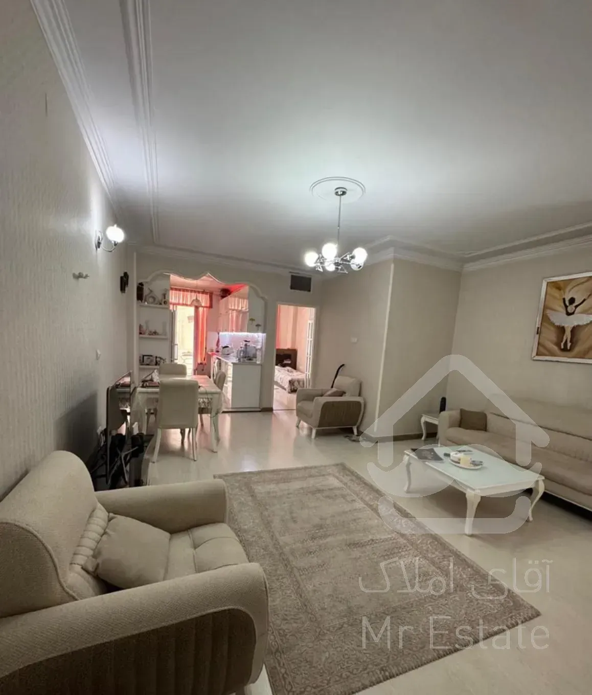 ۶۵ متر / تراورتن /فردوس ورزی /رو به آفتاب