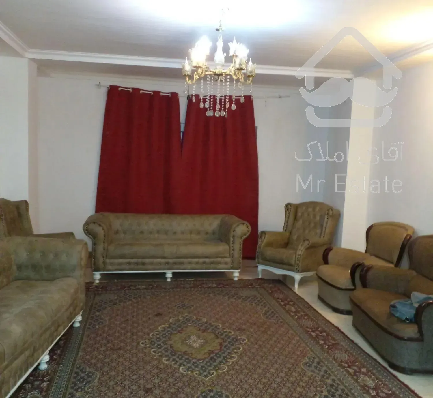 واحد۱۰۰متری شیک دوخواب مبله الهیه