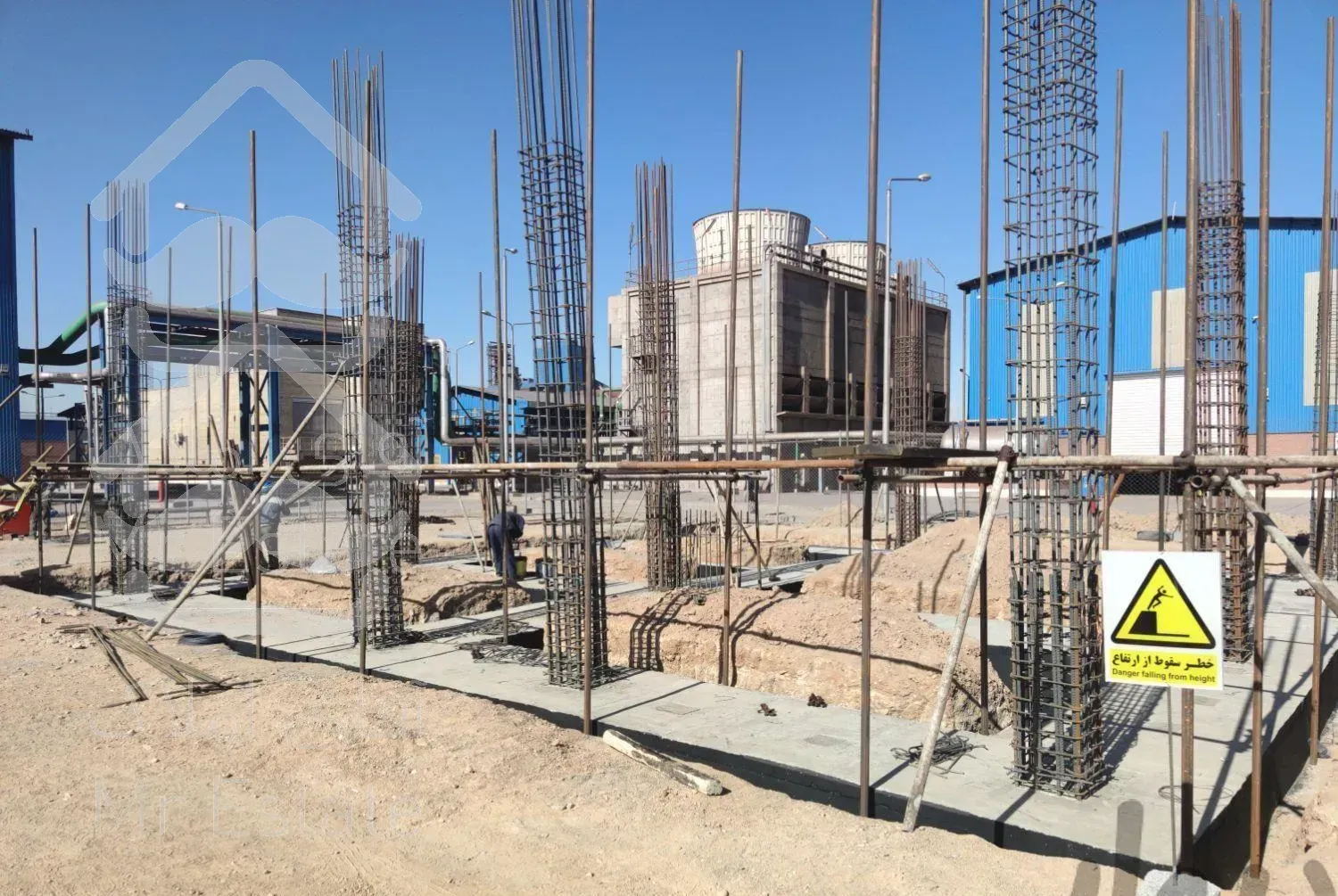 آرماتوربندی قالب بندی بتن ریزی