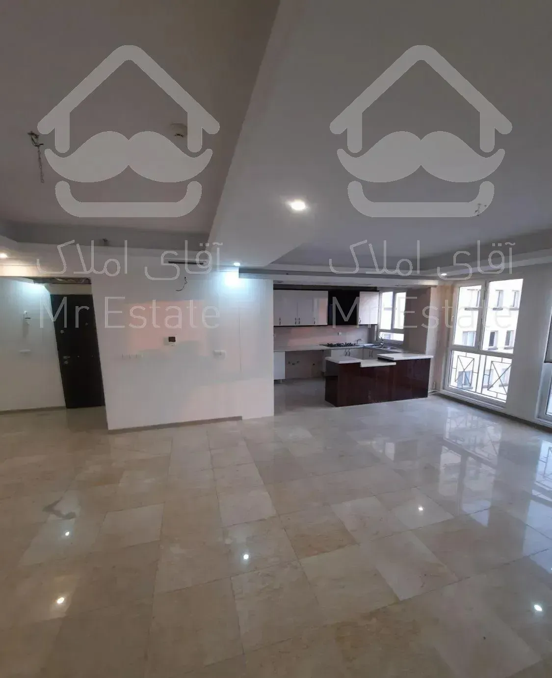 پاسداران ۱۲۵ متر شمال ازگل دو خواب ویو ابدی