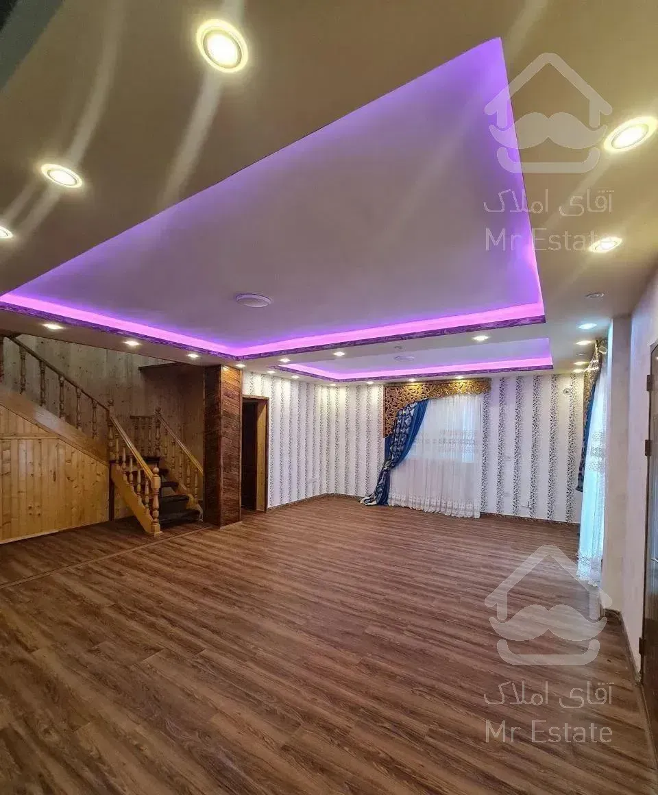 ویلا مشجر350متر مشجر بادرختان میوه دردوقدمی جنگلی