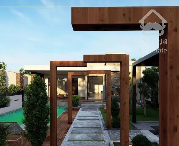 ویلا باغ مدرن