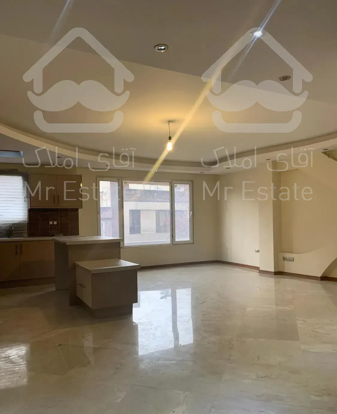 اوین ۱۰۷متر ۲خواب ، شیک و خوش نقشه