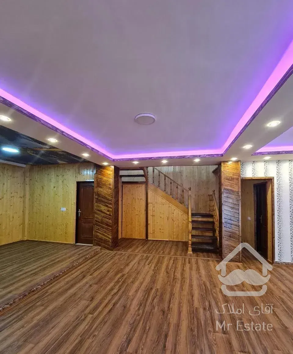 ویلا مشجر350متر مشجر بادرختان میوه دردوقدمی جنگلی