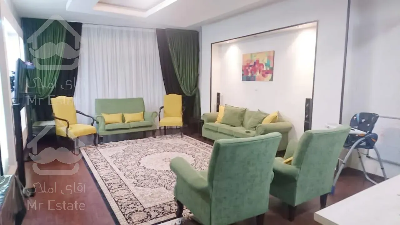 91متر دو خواب طبقه پنجم. ازگل