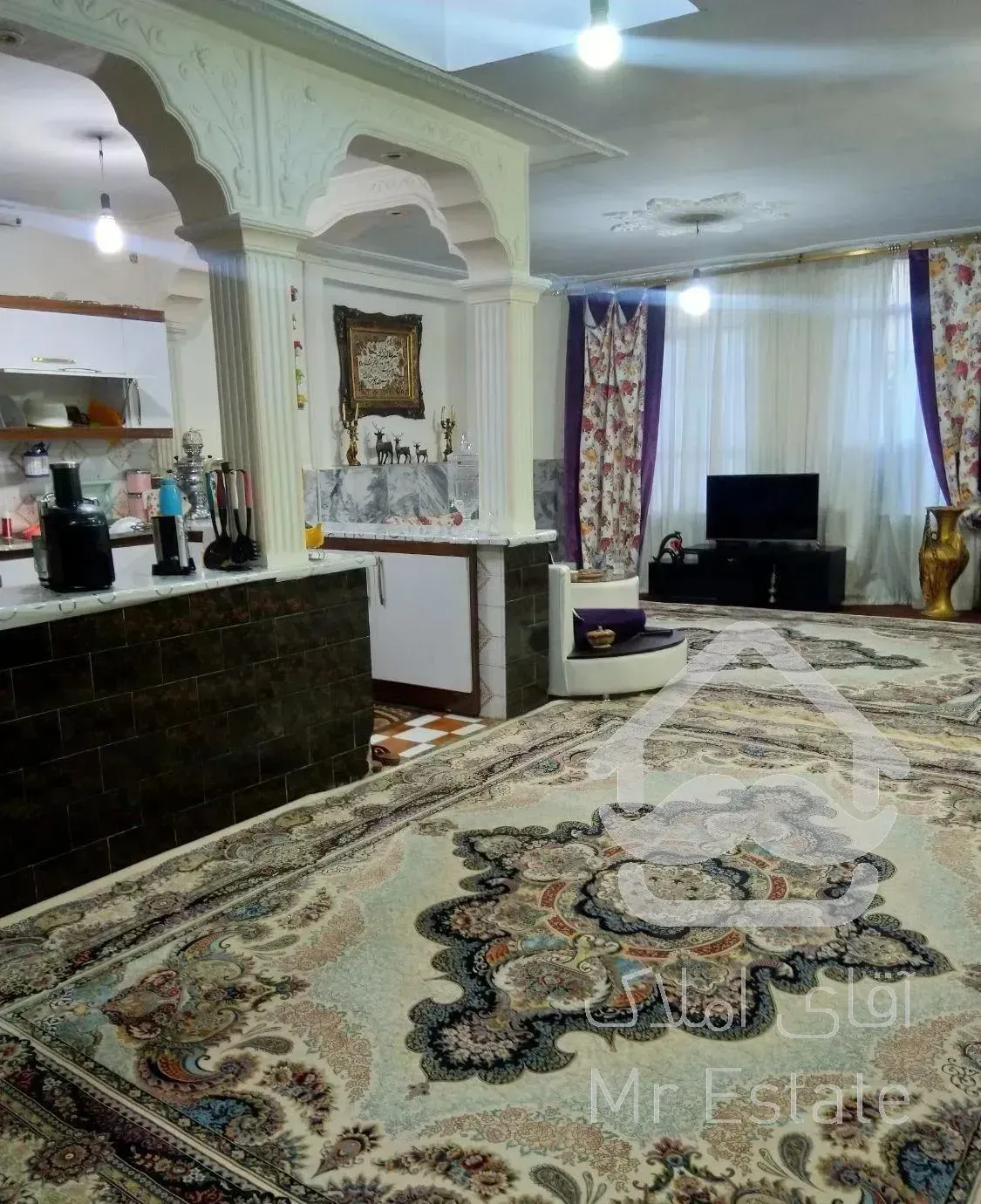 منزل دربست دلباز بزرگ غرق نور