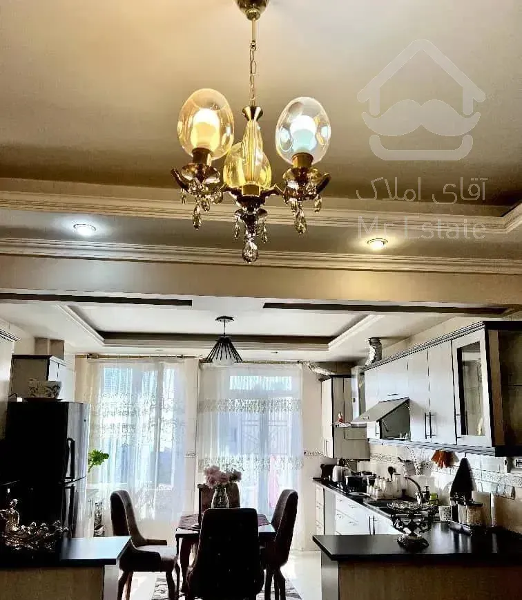 ۹۰متر/ ۲ خواب باغ فیض ویو پارک /۸سال ساخت،فول