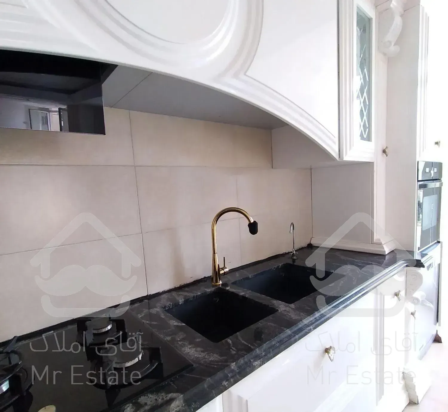 باغ فردوس ۱۵۵متر آپارتمان کلید نخورده خوش نقشه