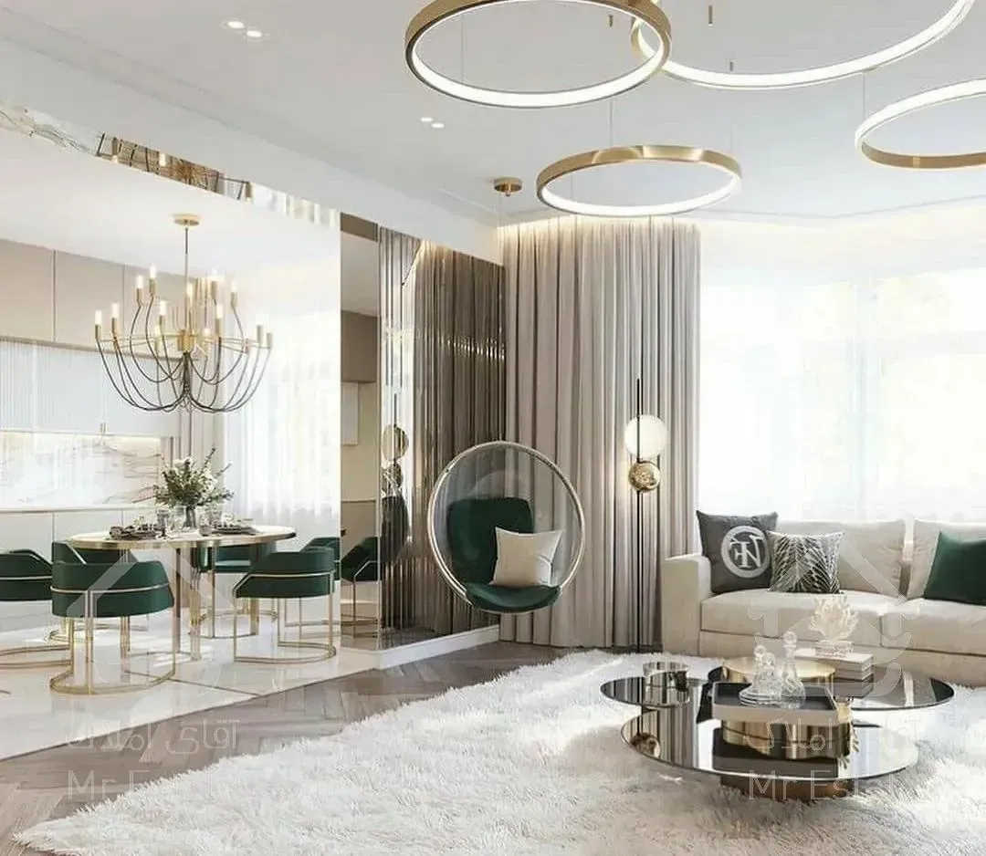 آپارتمان ۱۹۳ متری برج باغ اعیانی الماس سازه حاج رحیم قربانی