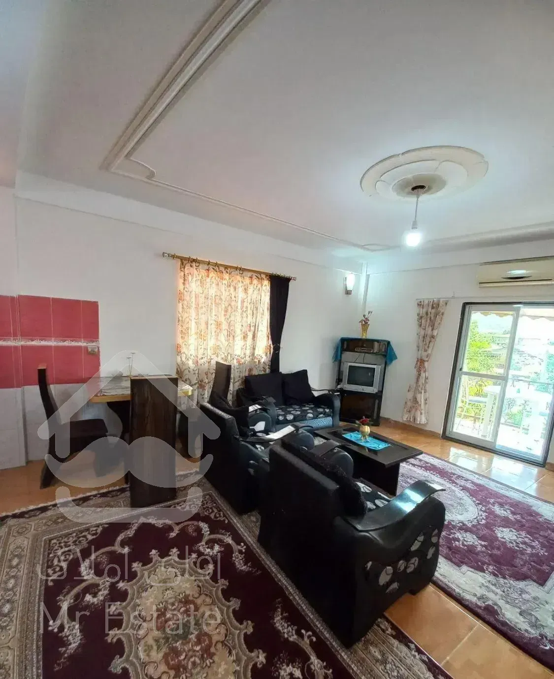 یک خوابه با ویو جنگل و کولردار.حومه چابکسر