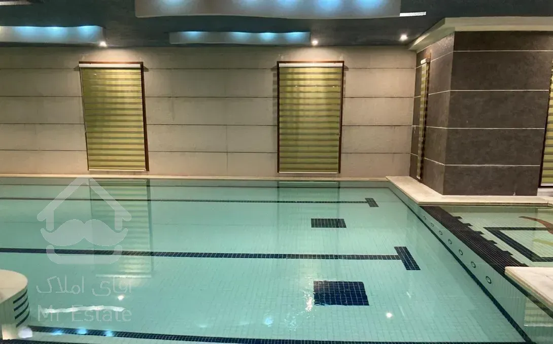 آجودانیه ۱۲۸متر ۲خ/استخرسوناویو تمام مشجر/۲پارکینگ