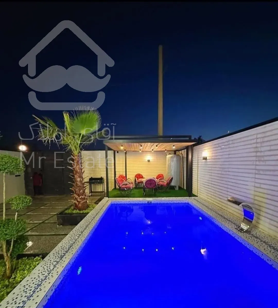 همکف مدرن ۲۸۰متری استخردارمبله/۳خواب مستر