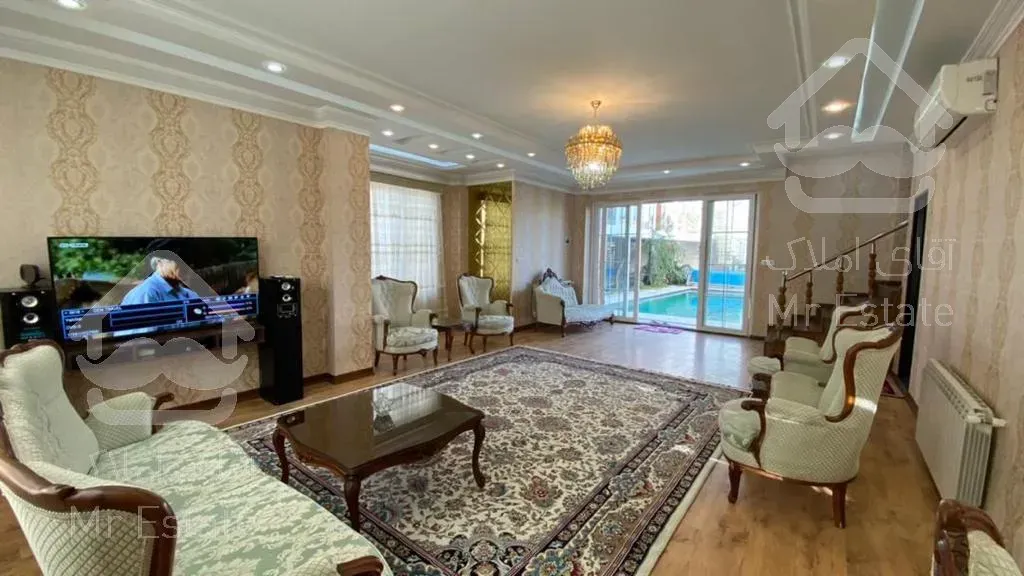 ویلای تریپلکس 3 خوابه ساحلی استخردار فول فرنیش در حاجی بکنده منطقه آزاد