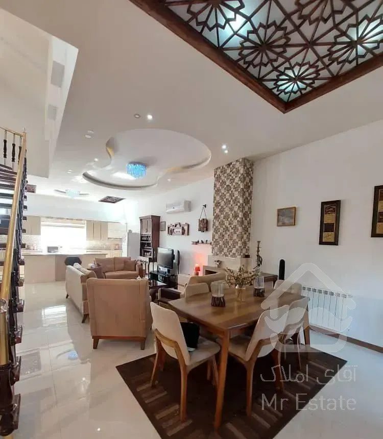 ویلا باغچه نیم پیلوت جنگلی شهرکی