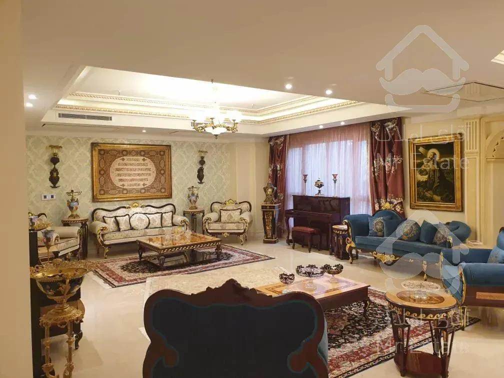 آپارتمان ۱۹۰متر فرمانیه ۳خواب نوساز لوکس مشجر نورگیر