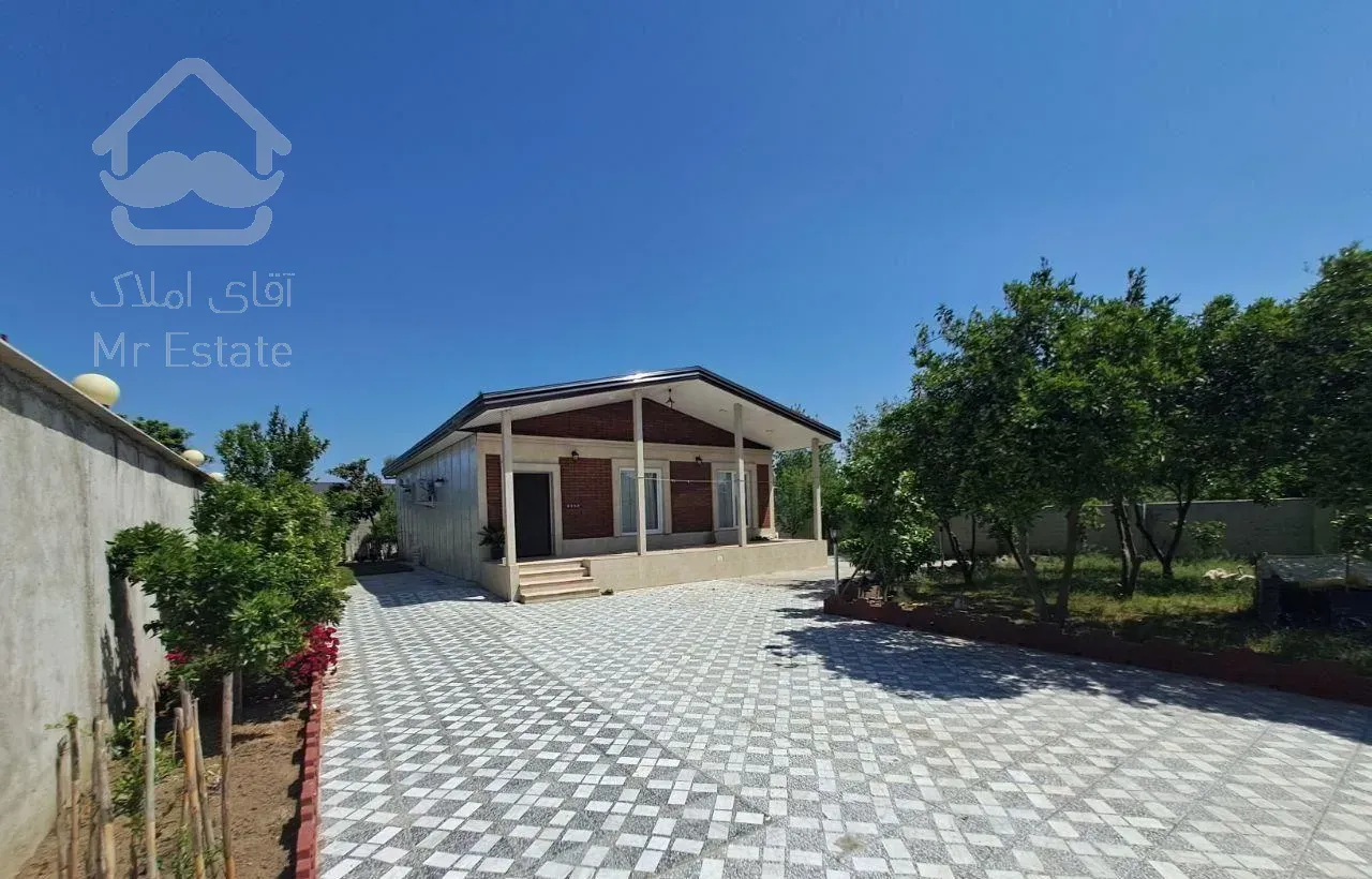 ویلاباغ740متر سندتکبرگ و پروانه ساخت فووری